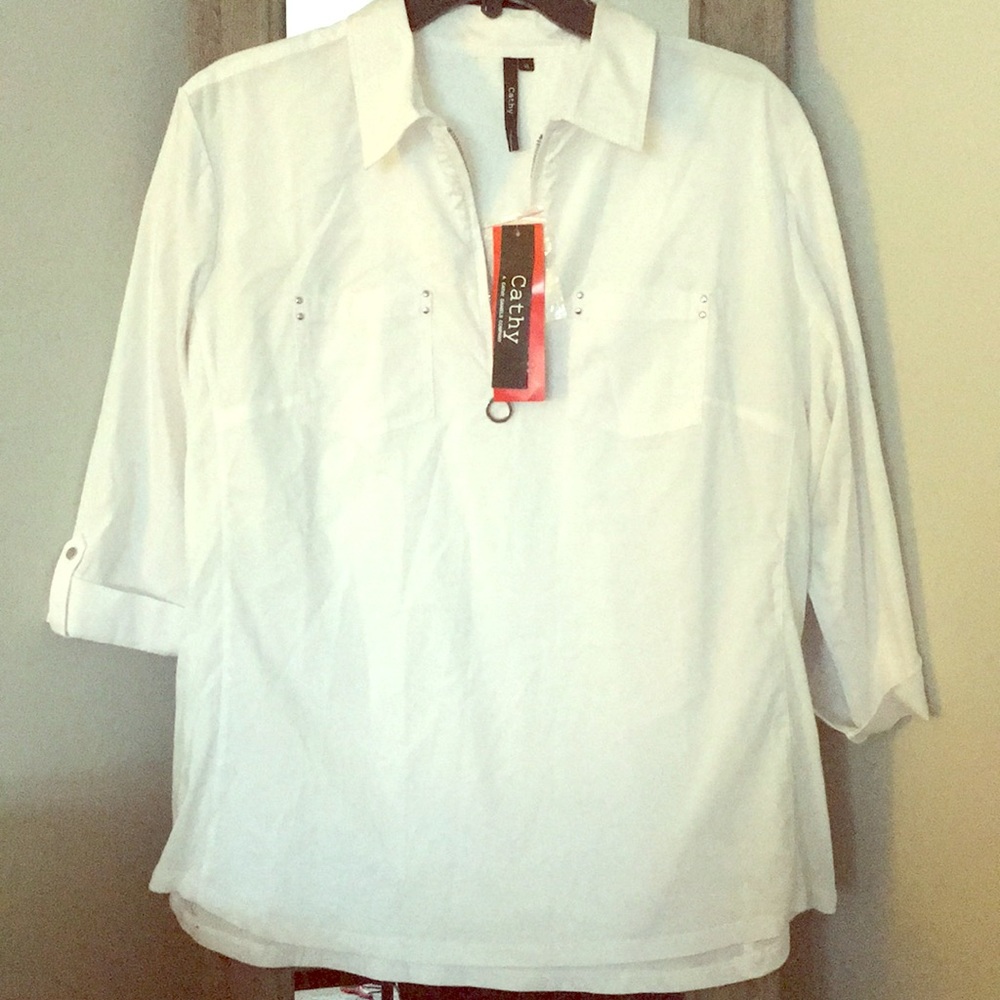 White blouse!